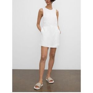 Club Monaco cream jumpsuit skort